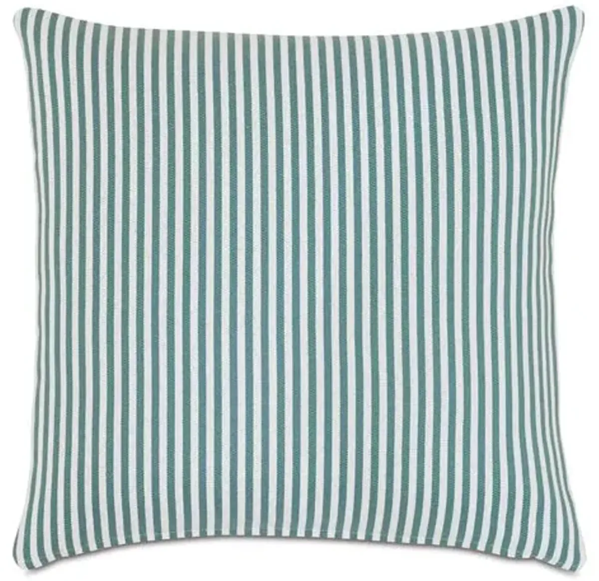 Ahoy 20x20 Outdoor Pillow - Mint/White