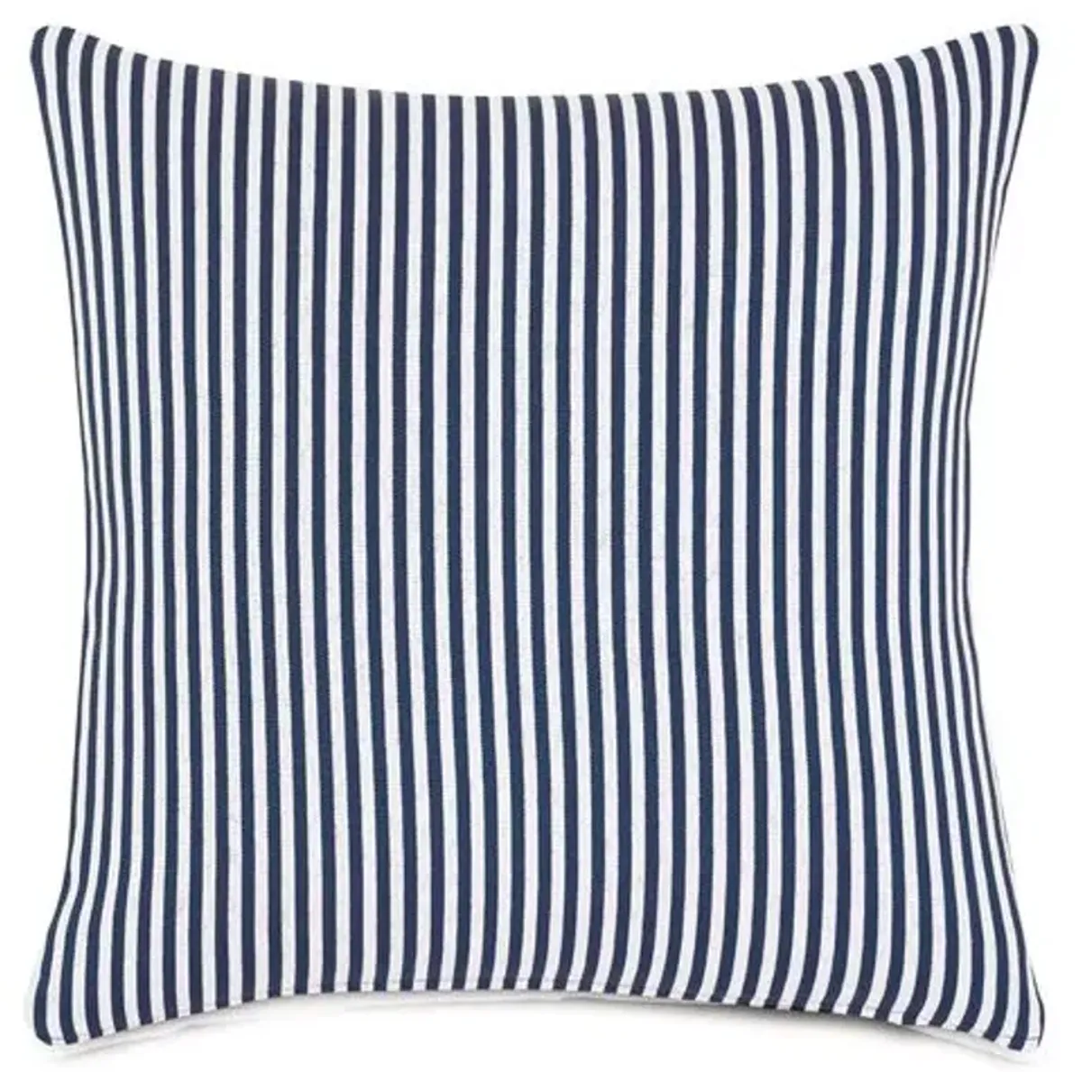 Ahoy 20x20 Outdoor Pillow - Navy/White