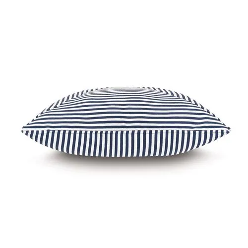 Ahoy 20x20 Outdoor Pillow - Navy/White