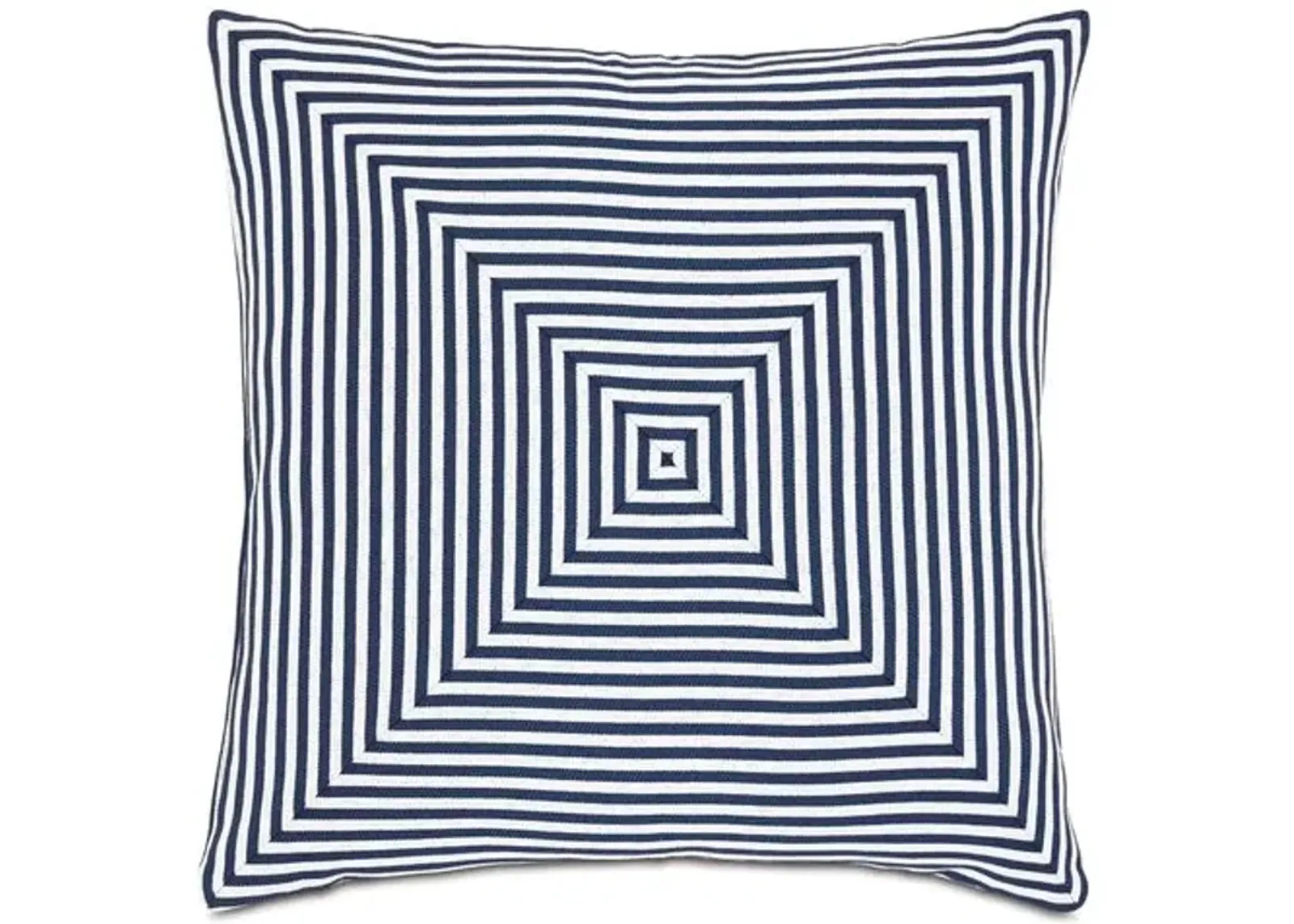 Ahoy 20x20 Outdoor Pillow - Navy/White