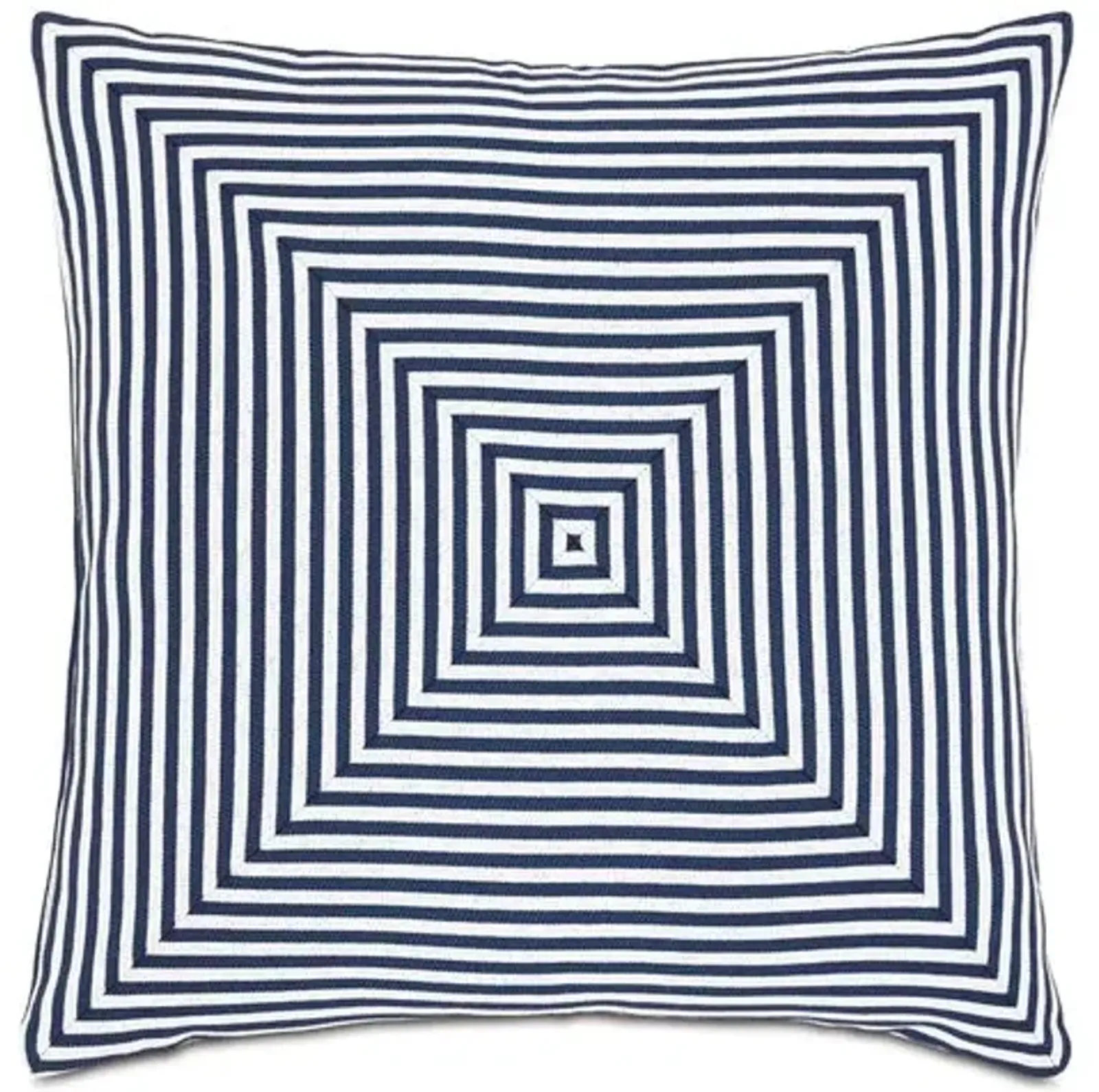 Ahoy 20x20 Outdoor Pillow - Navy/White