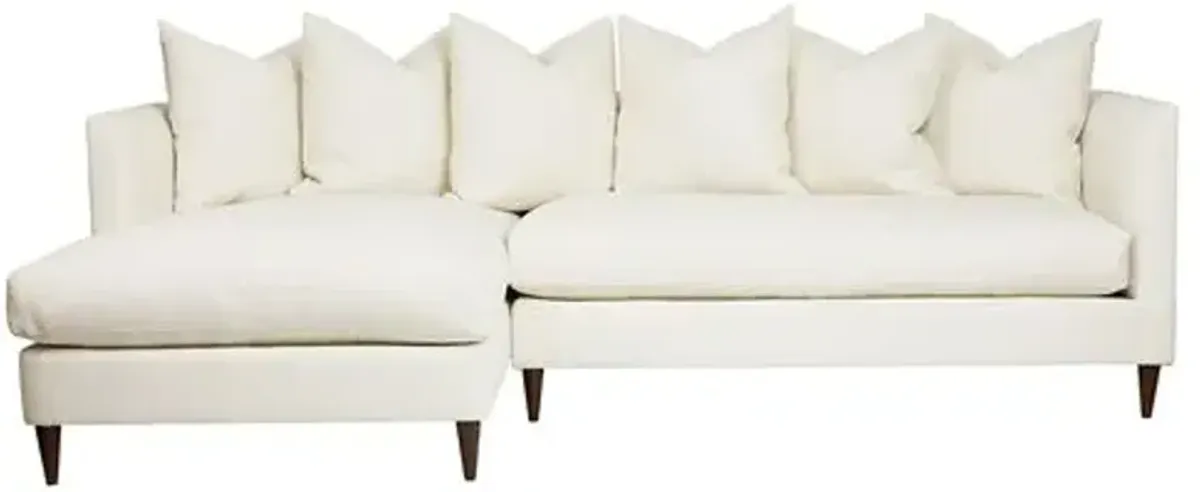 Kim Salmela - Laguna Crypton RF Sectional - White