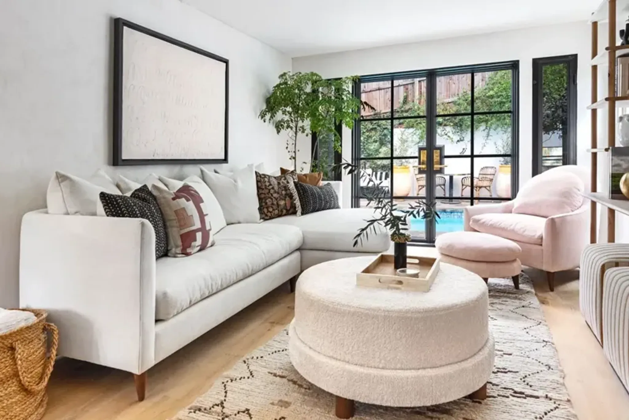 Kim Salmela Laguna Crypton Rf Sectional White One Kings Lane ...