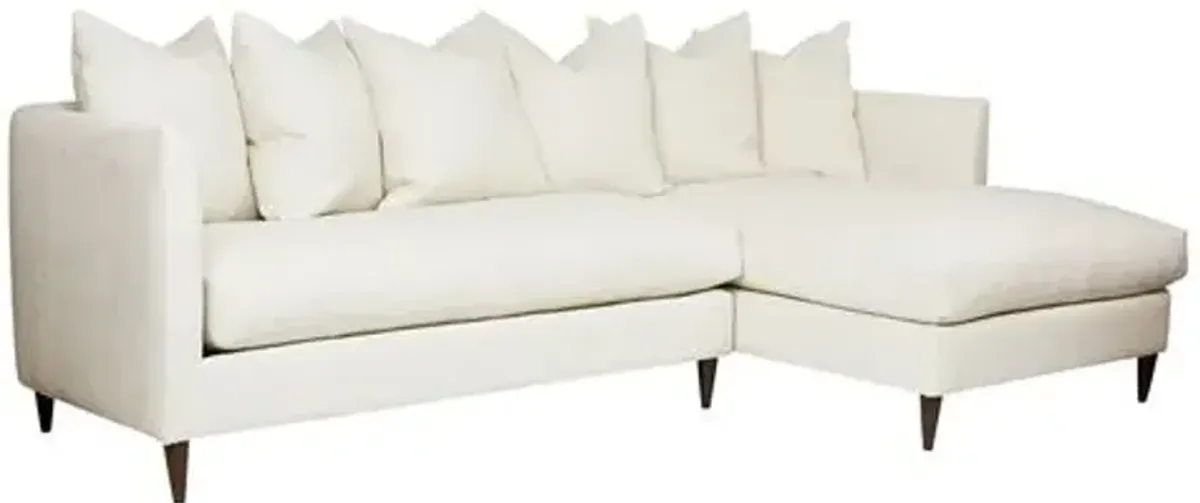 Kim Salmela - Laguna Crypton RF Sectional - White