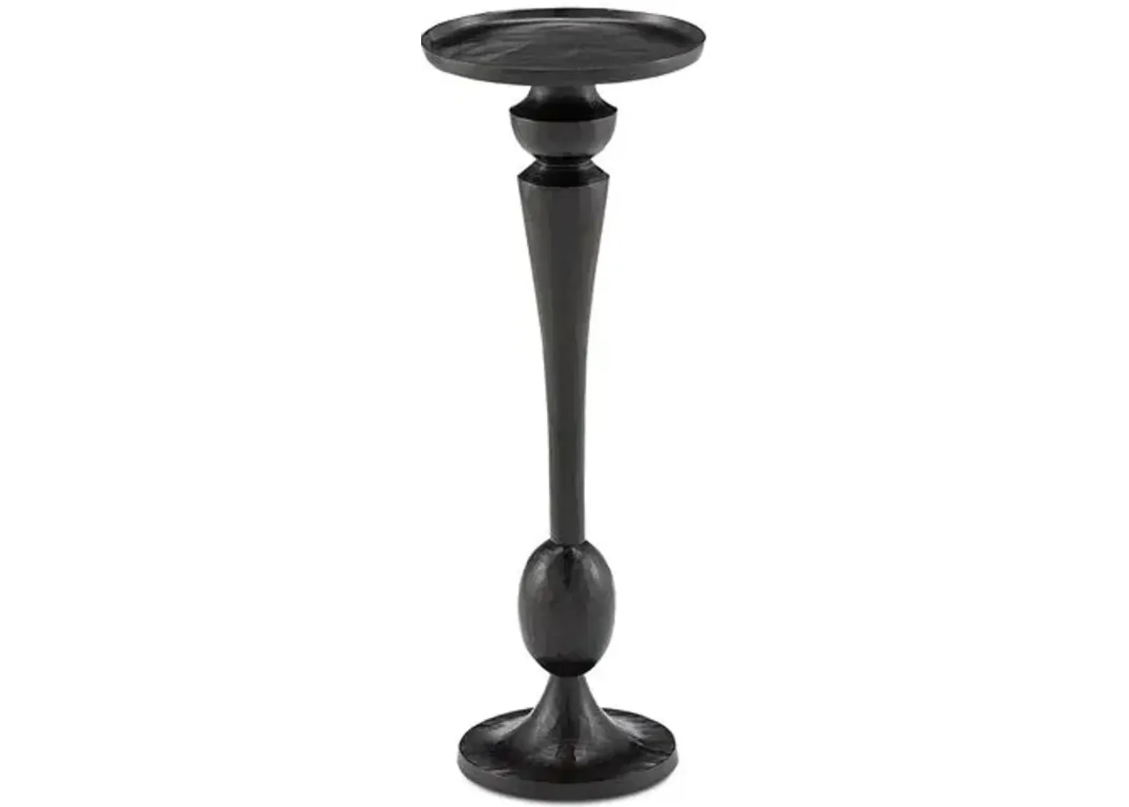 Talia Drinks Table - Currey & Company - Black