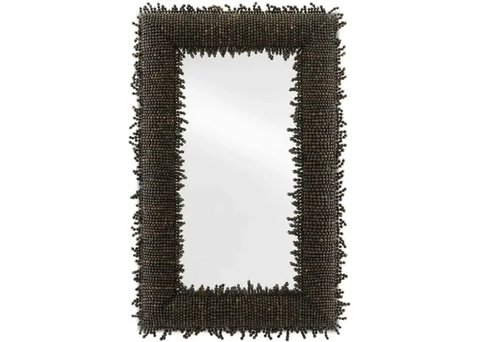 Pasay Large Mirror - Black - Currey & Company