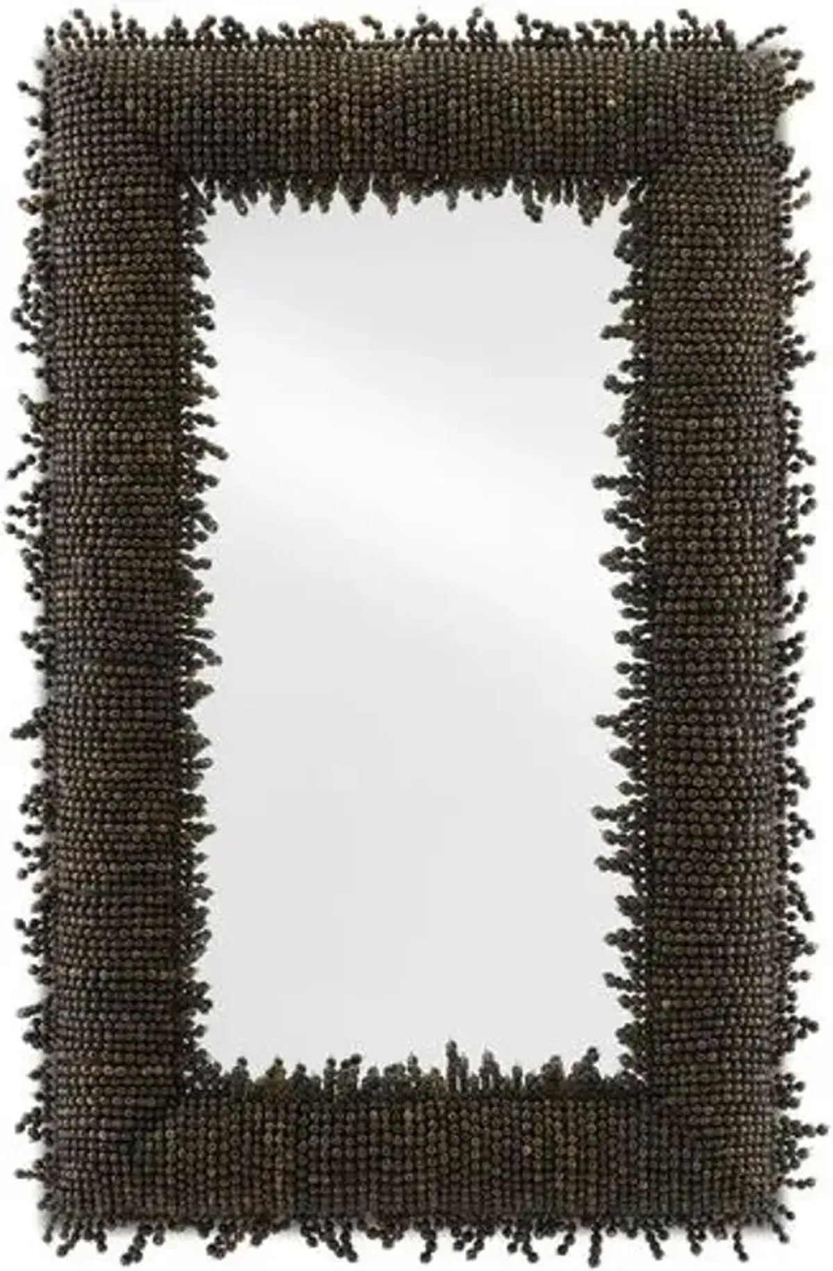 Pasay Large Mirror - Black - Currey & Company