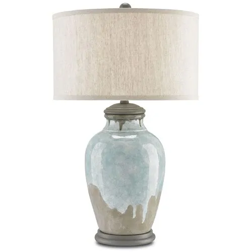 Chatswood Table Lamp - Blue/Gray - Currey & Company