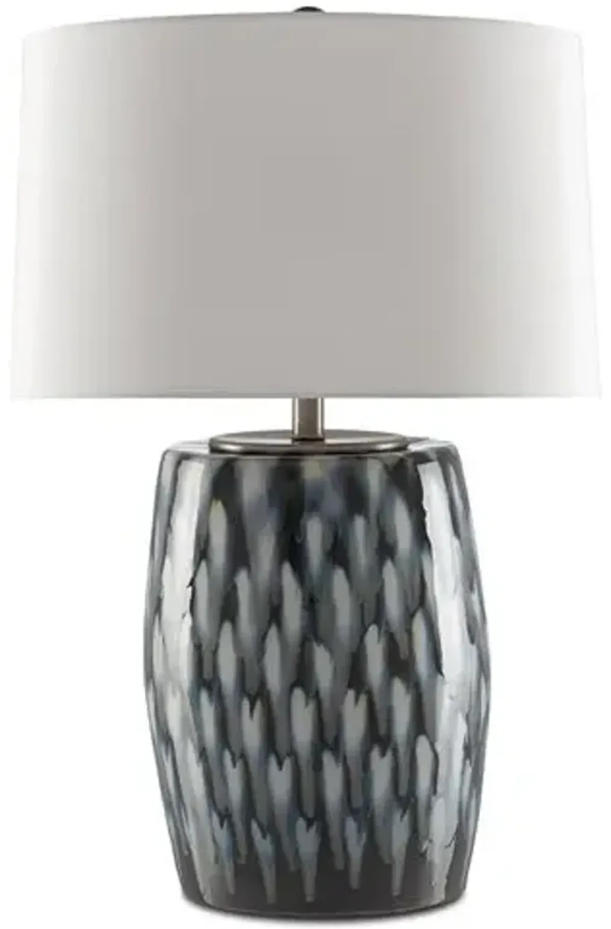 Milner Table Lamp - Indigo/Cloud - Currey & Company