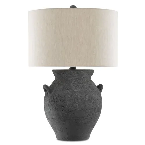 Anza Table Lamp - Black - Currey & Company