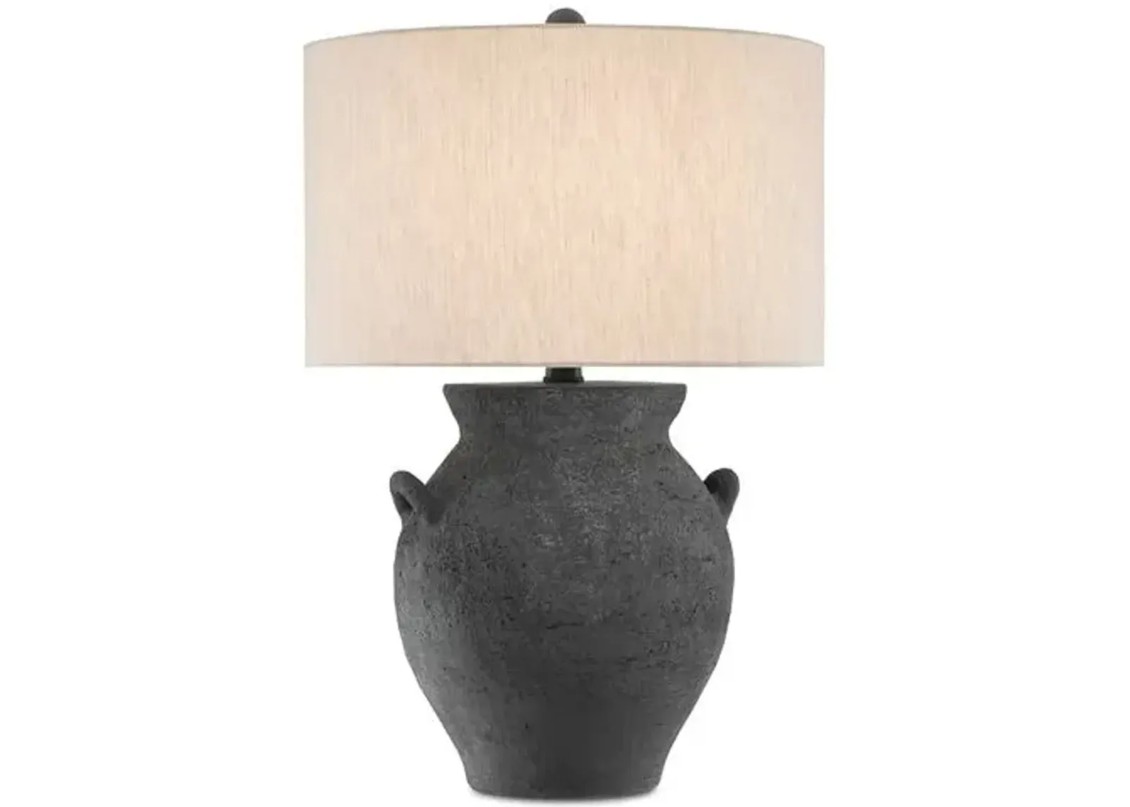 Anza Table Lamp - Black - Currey & Company