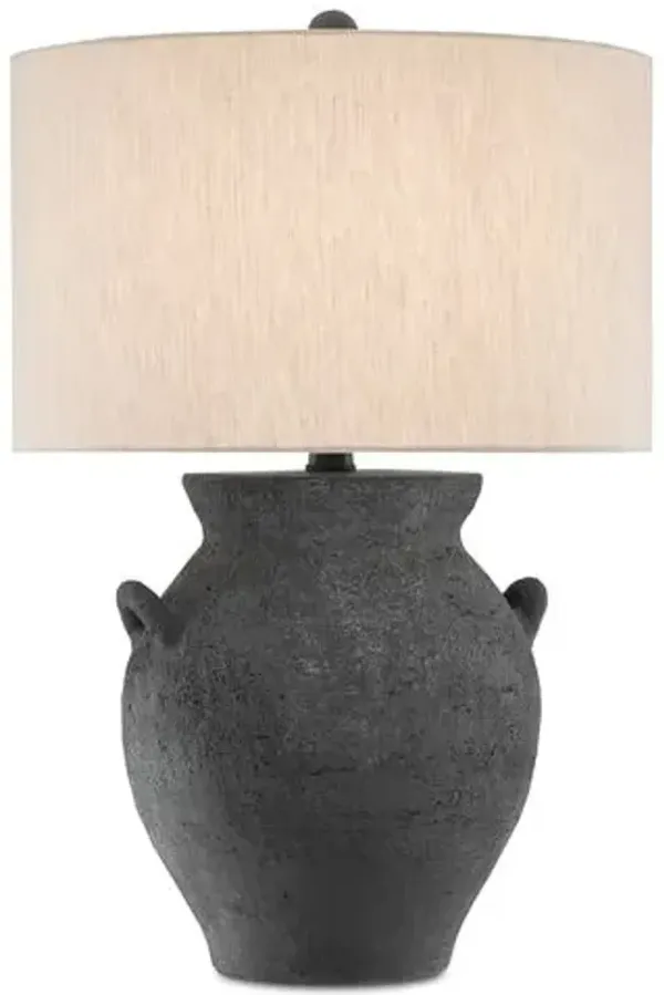 Anza Table Lamp - Black - Currey & Company