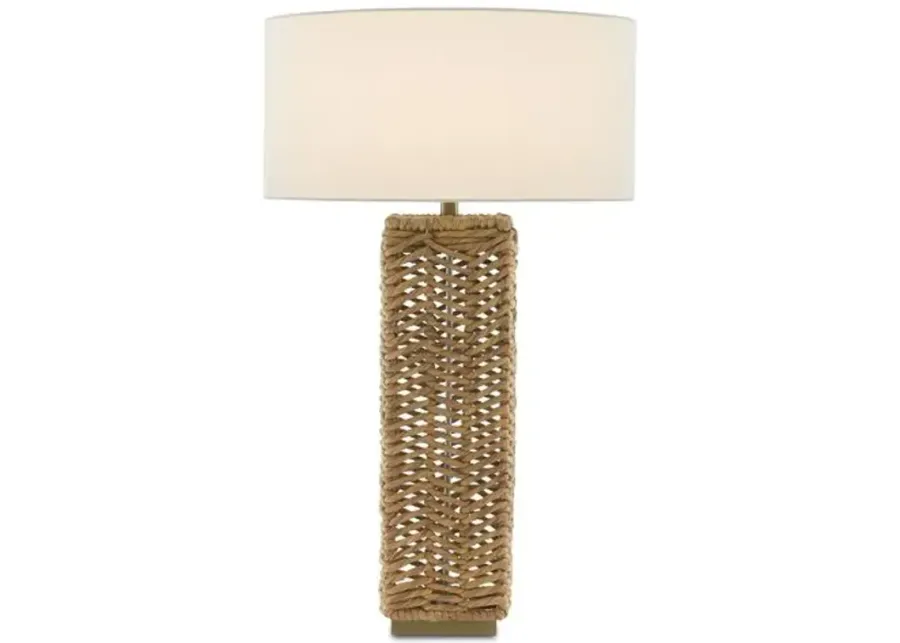 Torquay Table Lamp - Natural - Currey & Company