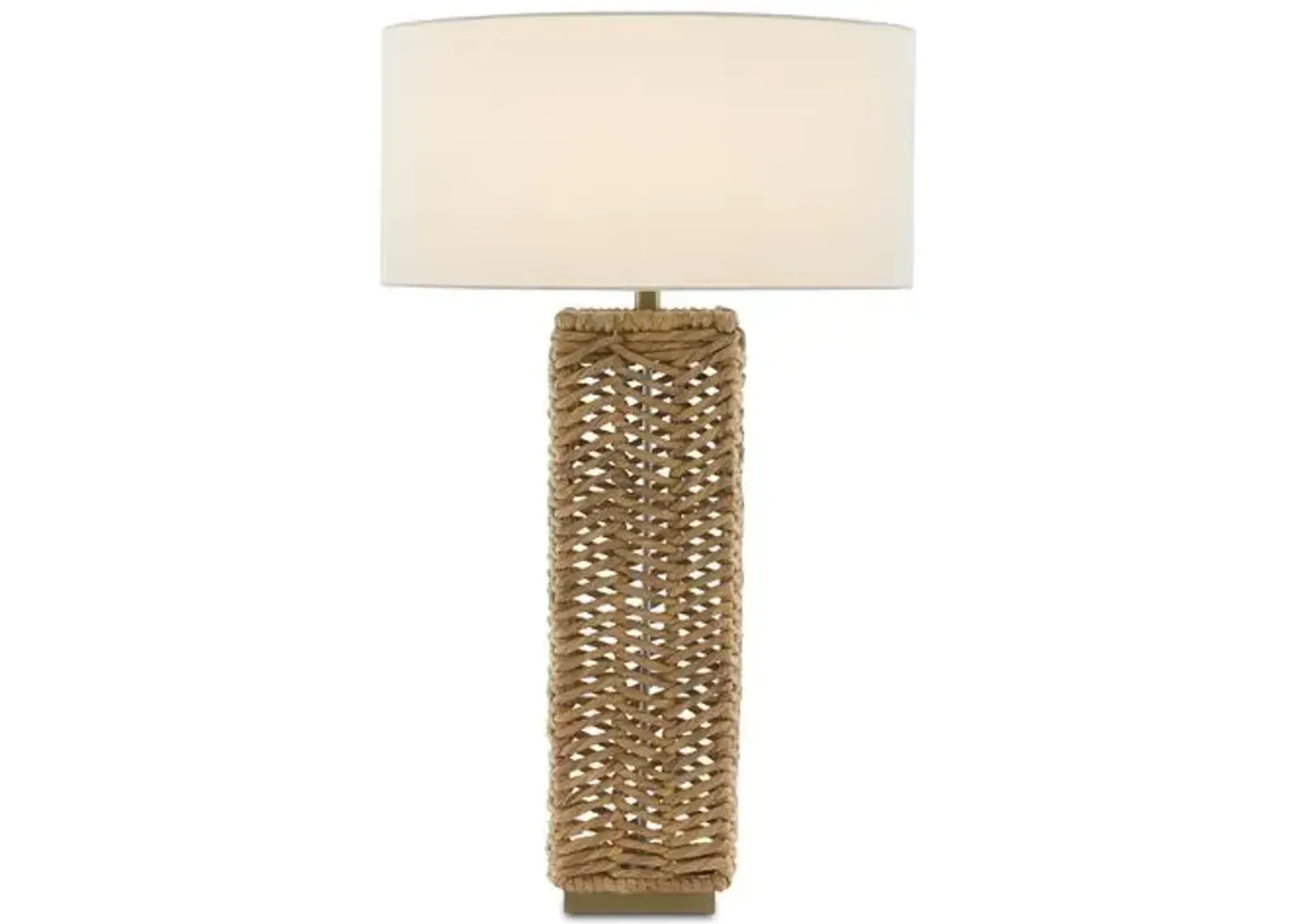 Torquay Table Lamp - Natural - Currey & Company