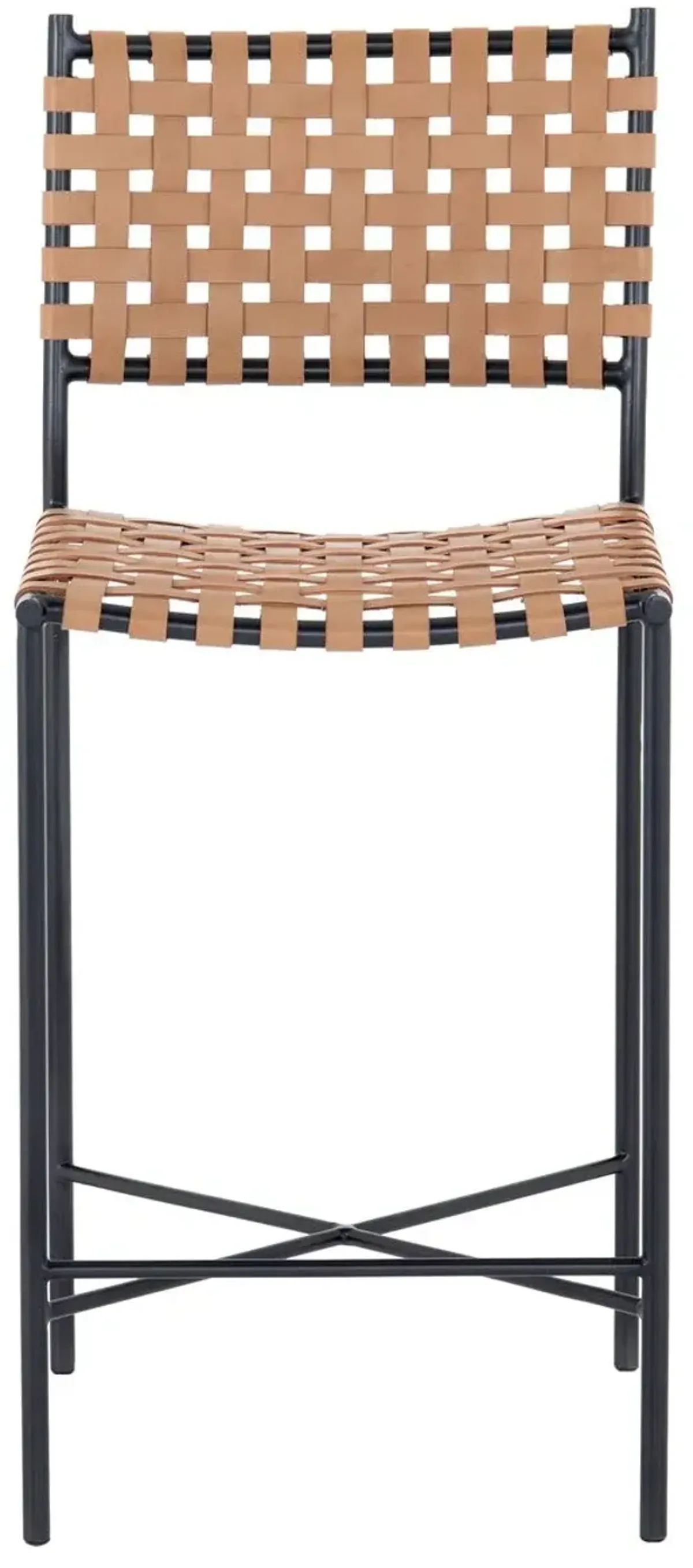 Drey Counter Stool - Natural Leather