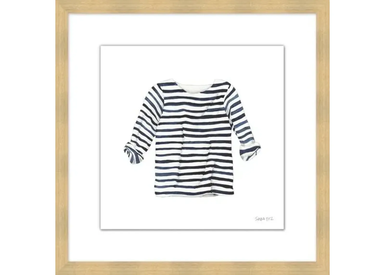 Sara Fitz - Striped Shirt