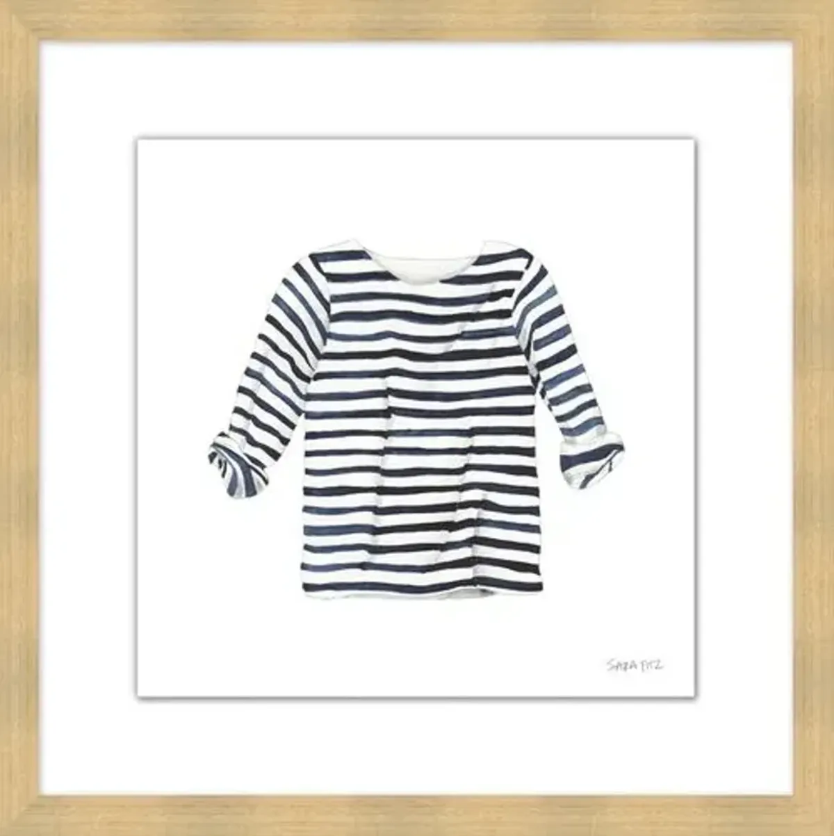 Sara Fitz - Striped Shirt