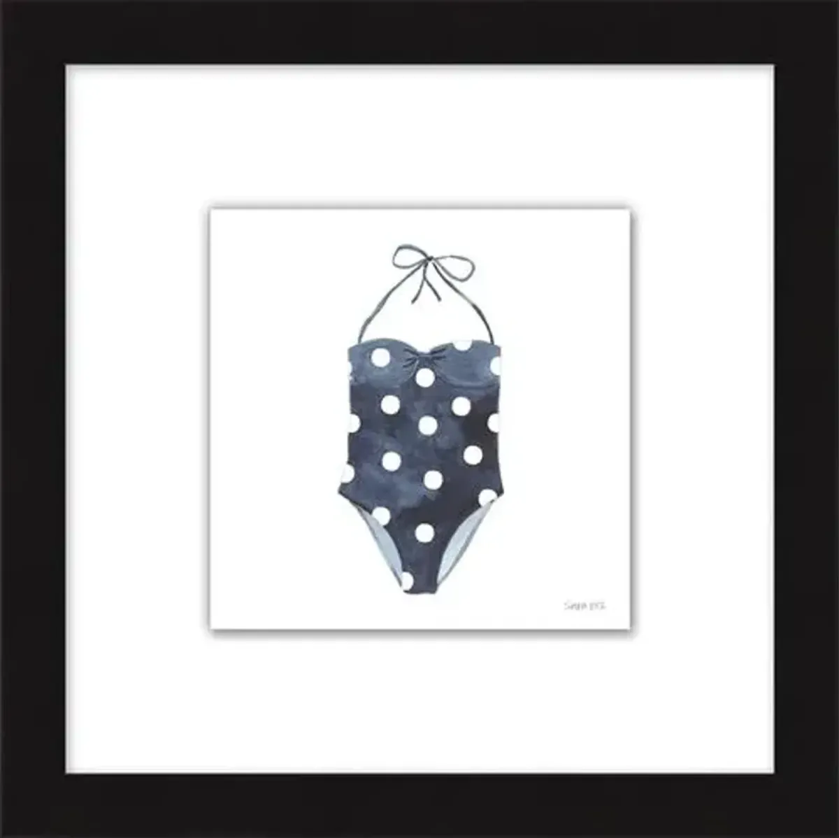 Sara Fitz - Polka Dot Swimsuit