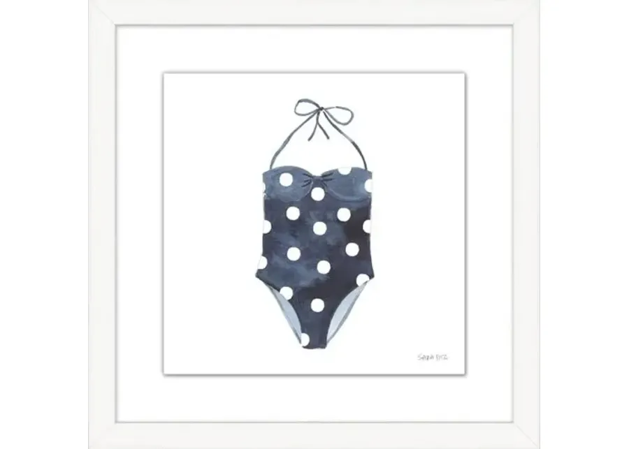 Sara Fitz - Polka Dot Swimsuit