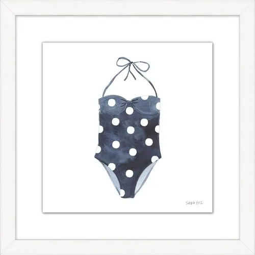 Sara Fitz - Polka Dot Swimsuit