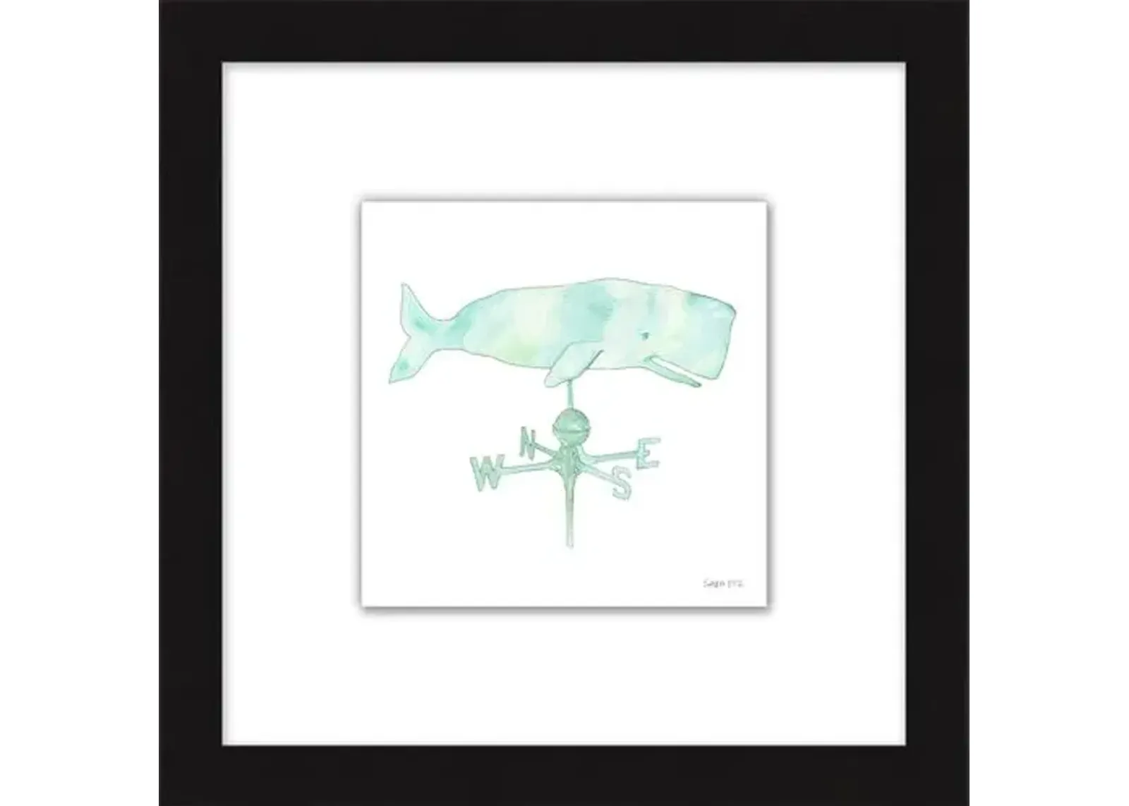 Sara Fitz - Whale Weathervane