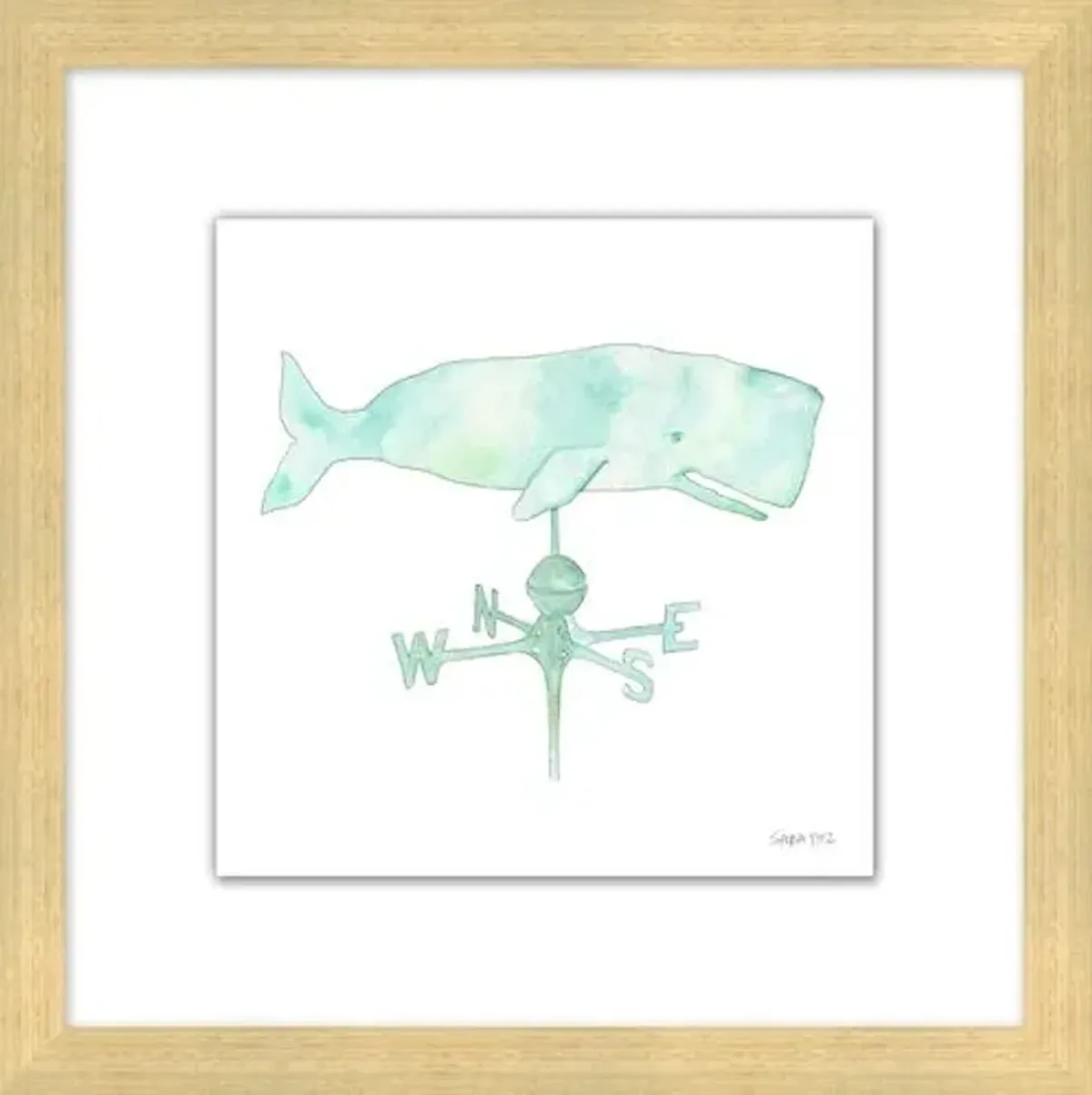 Sara Fitz - Whale Weathervane