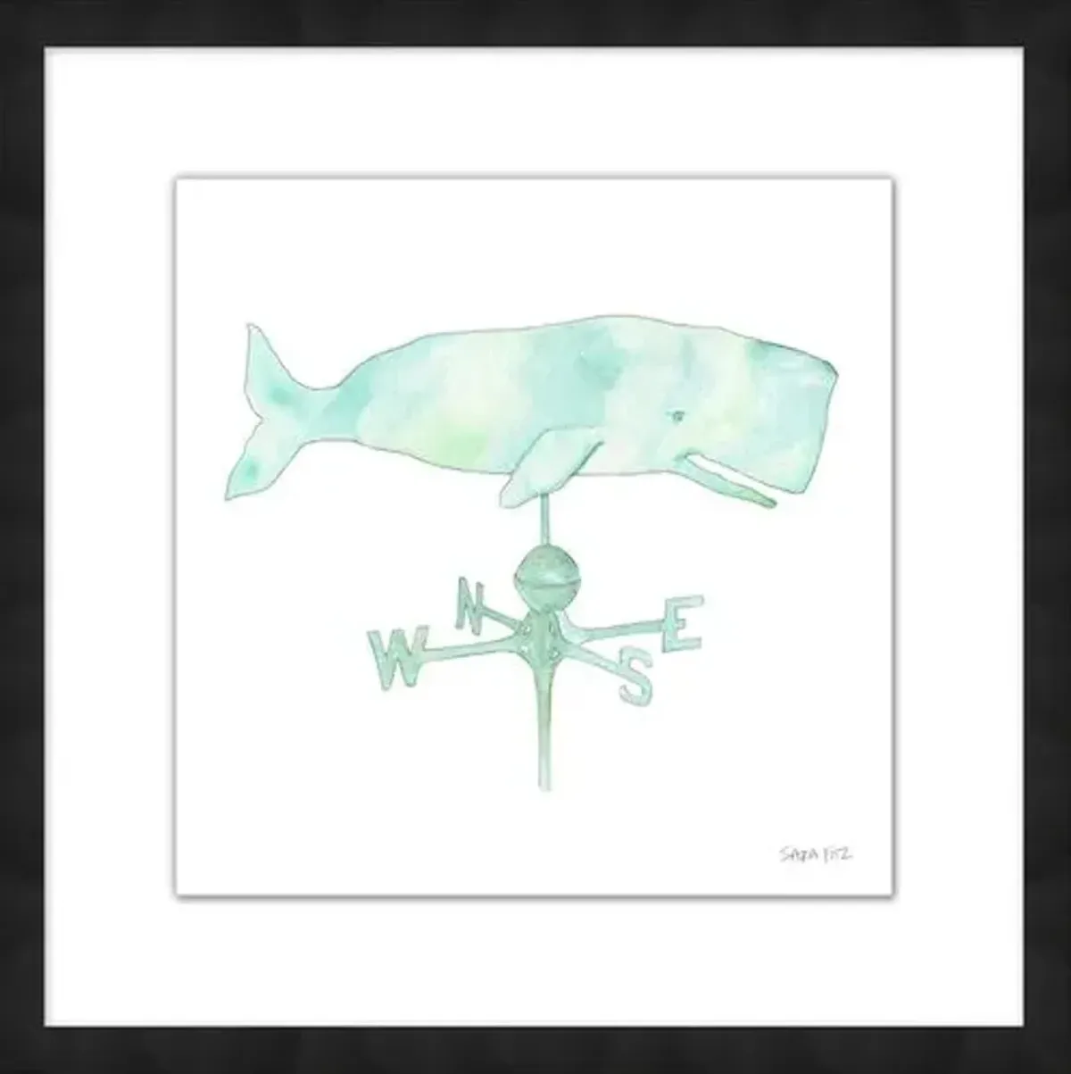 Sara Fitz - Whale Weathervane