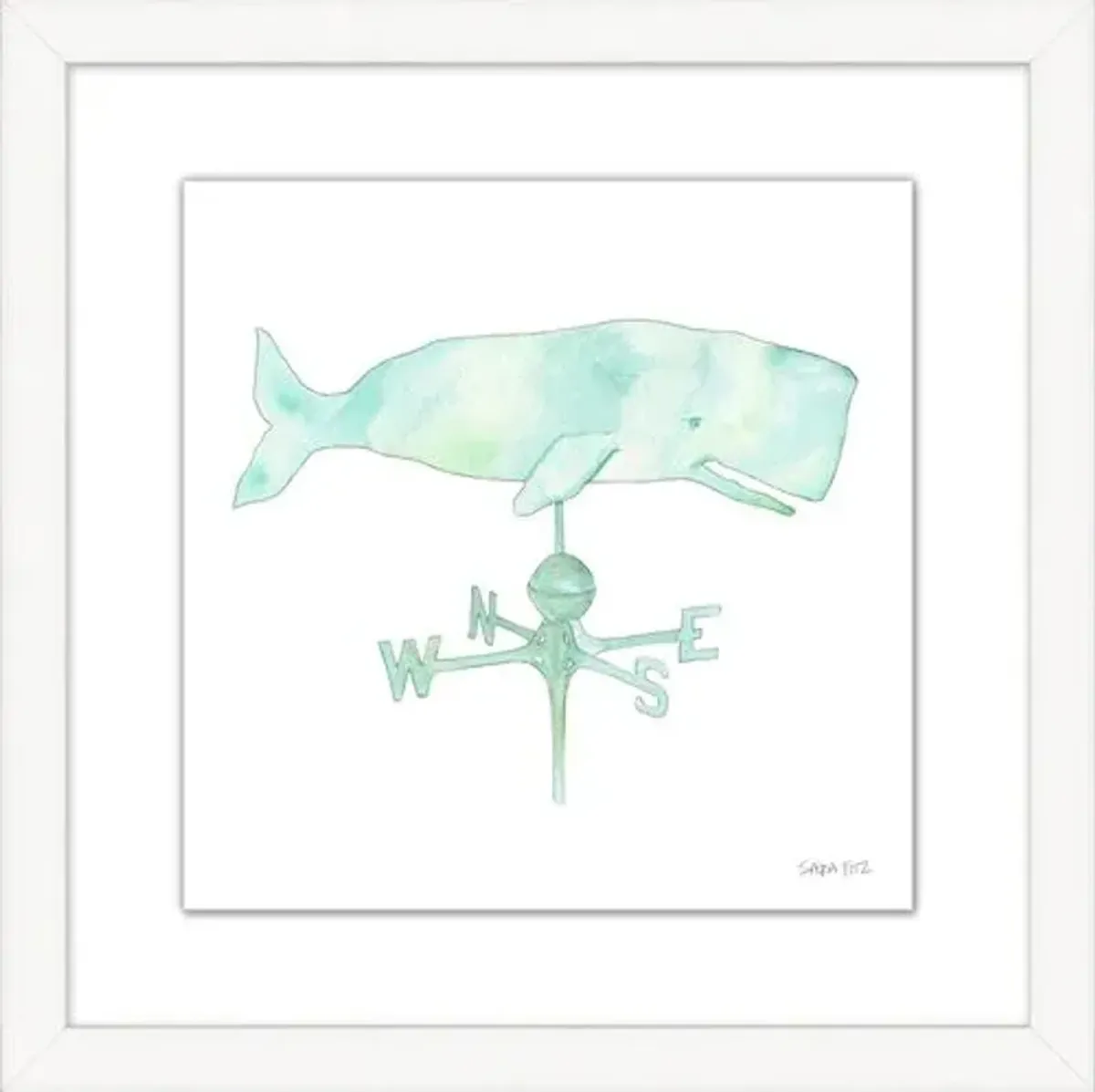 Sara Fitz - Whale Weathervane