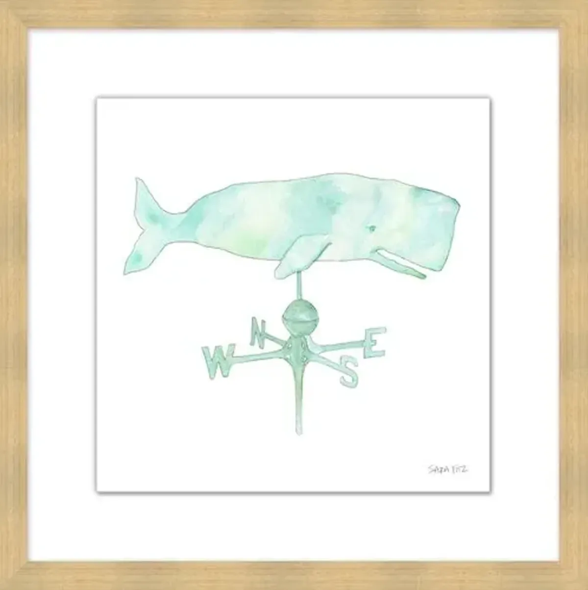 Sara Fitz - Whale Weathervane