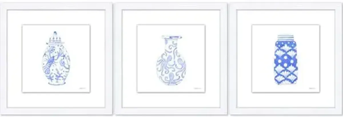 Sara Fitz - Porcelain Jars Set