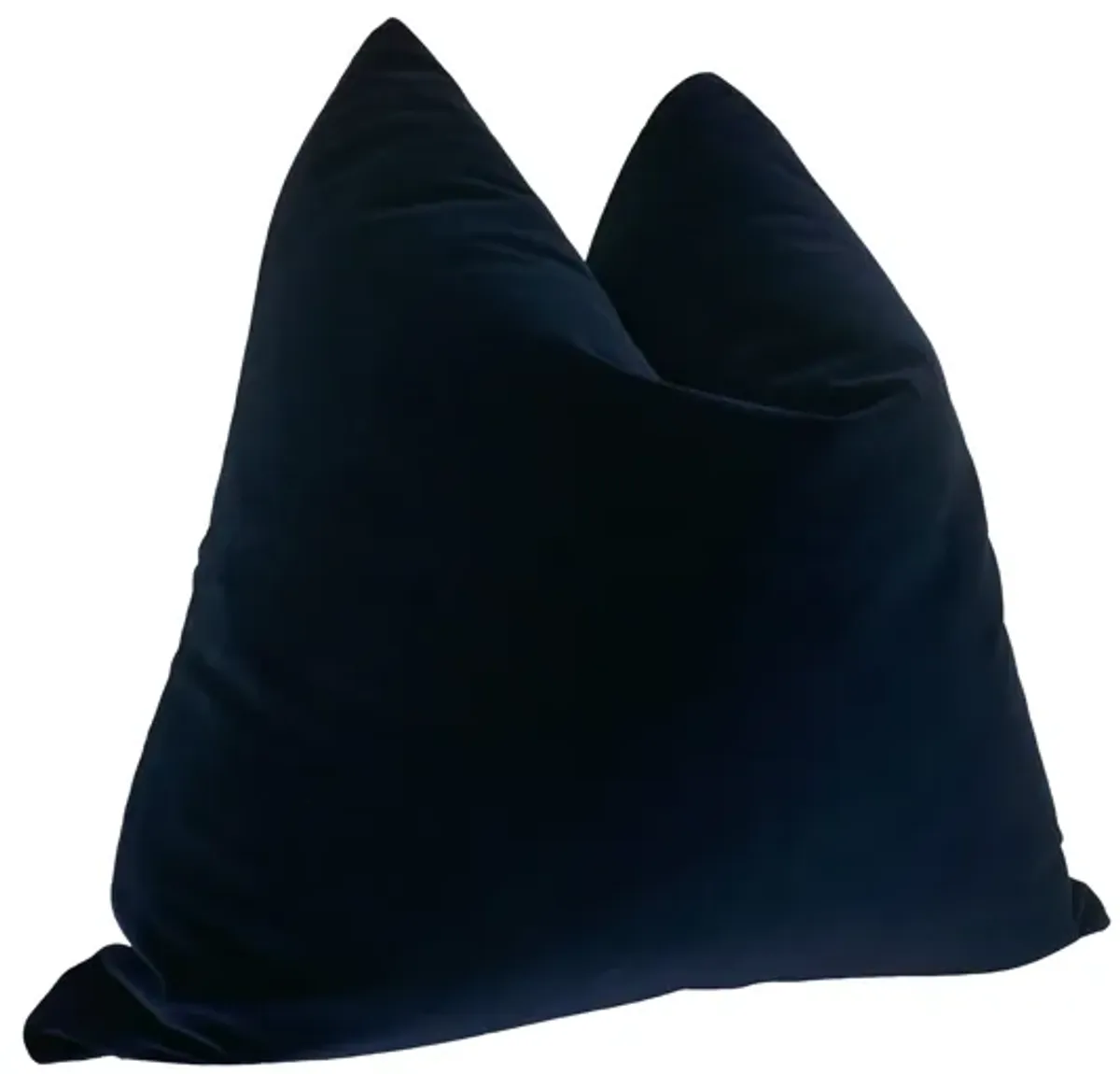 Belgium Indigo Ink Velvet Pillow