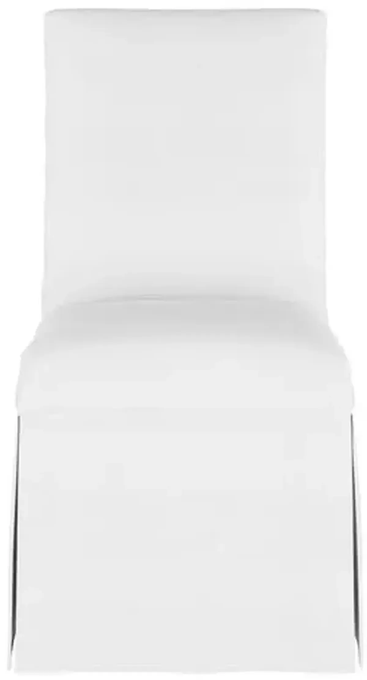 Owen Linen Slipcover Side Chair - White