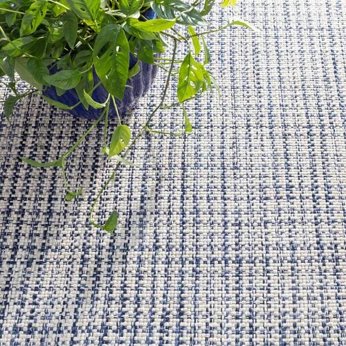 Journey Indoor/Outdoor Rug - DASH & ALBERT - Blue - Blue