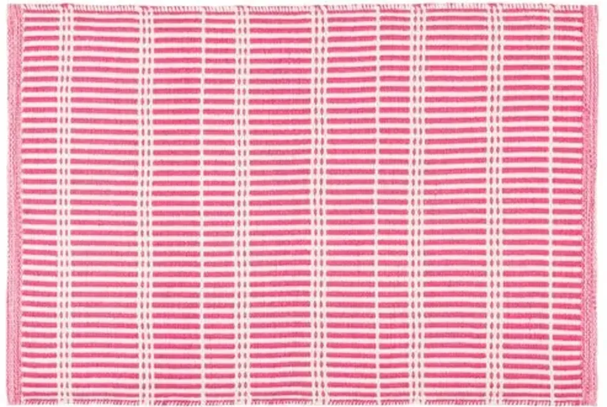 Marlo Indoor/Outdoor Rug - DASH & ALBERT - Pink - Pink