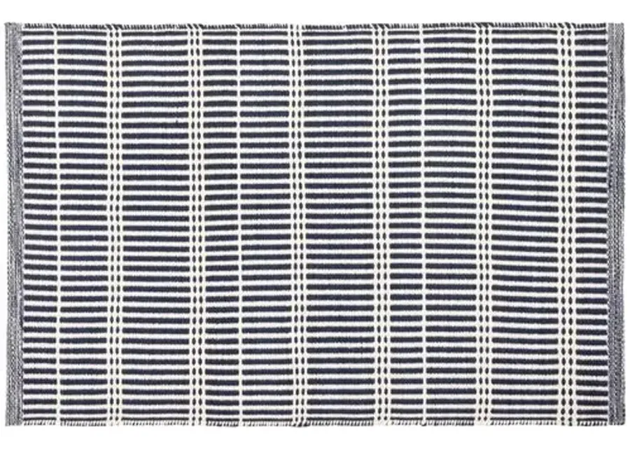 Marlo Indoor/Outdoor Rug - DASH & ALBERT - Blue - Blue