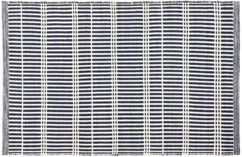 Marlo Indoor/Outdoor Rug - DASH & ALBERT - Blue - Blue