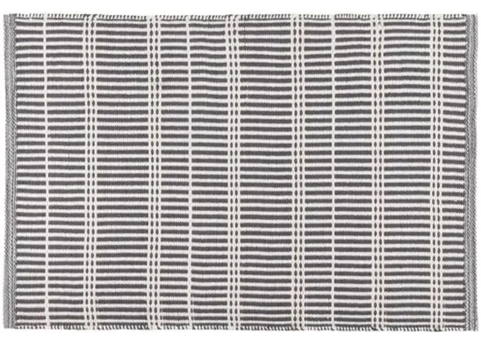 Marlo Indoor/Outdoor Rug - DASH & ALBERT - Gray - Gray