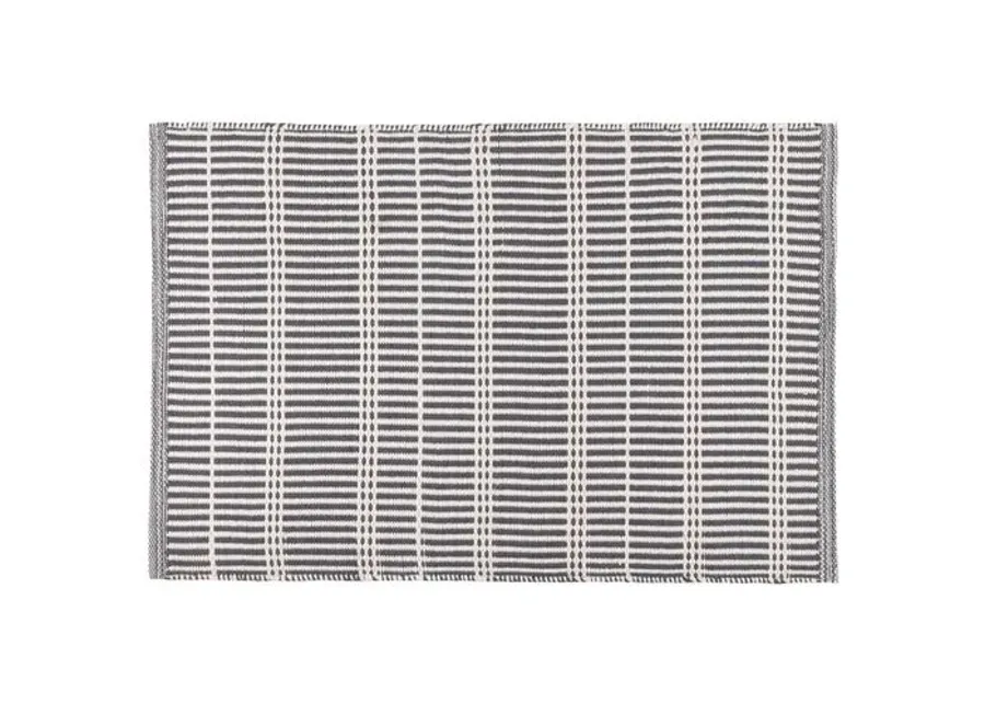 Marlo Indoor/Outdoor Rug - DASH & ALBERT - Gray - Gray