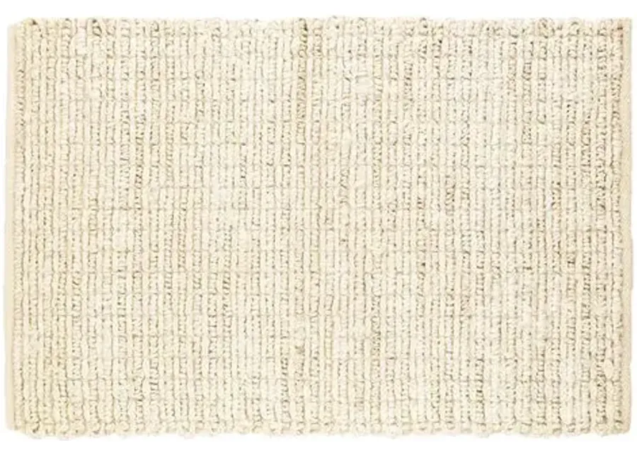 Dunes Jute Woven Rug - DASH & ALBERT - Ivory - Ivory