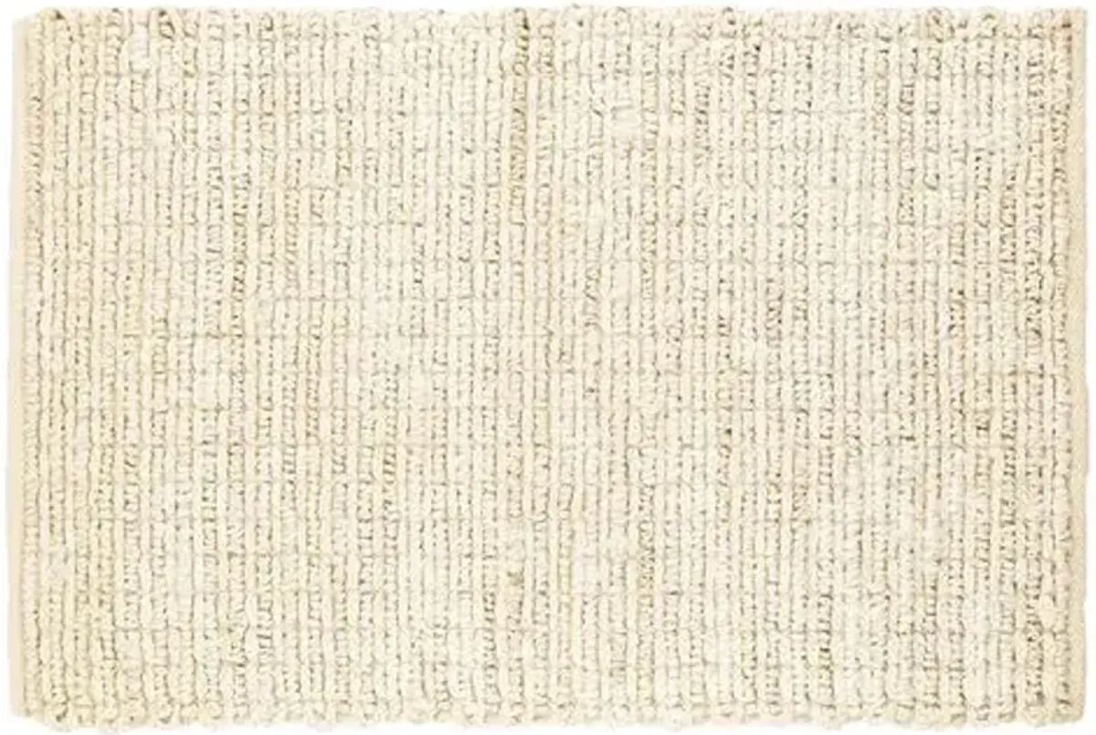 Dunes Jute Woven Rug - DASH & ALBERT - Ivory - Ivory