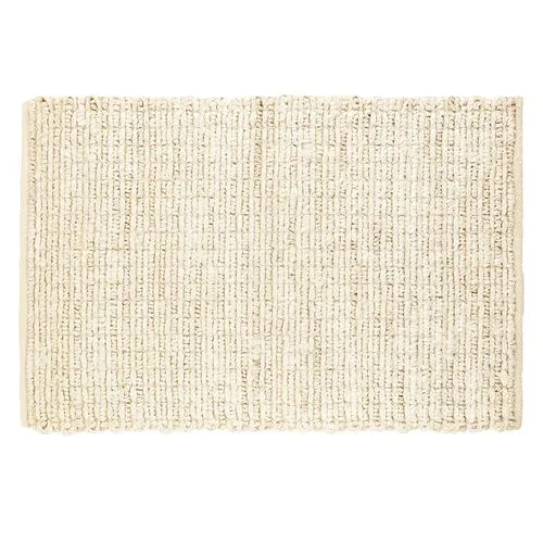 Dunes Jute Woven Rug - DASH & ALBERT - Ivory - Ivory