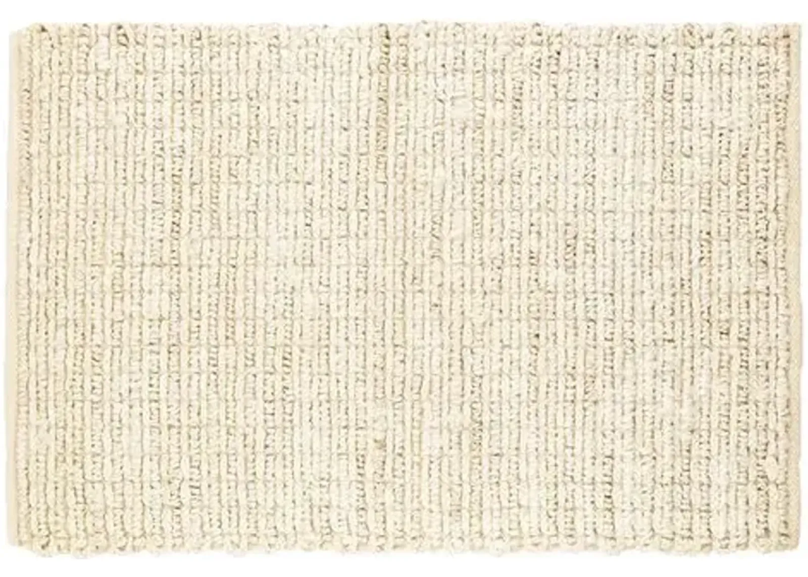 Dunes Jute Woven Rug - DASH & ALBERT - Ivory - Ivory