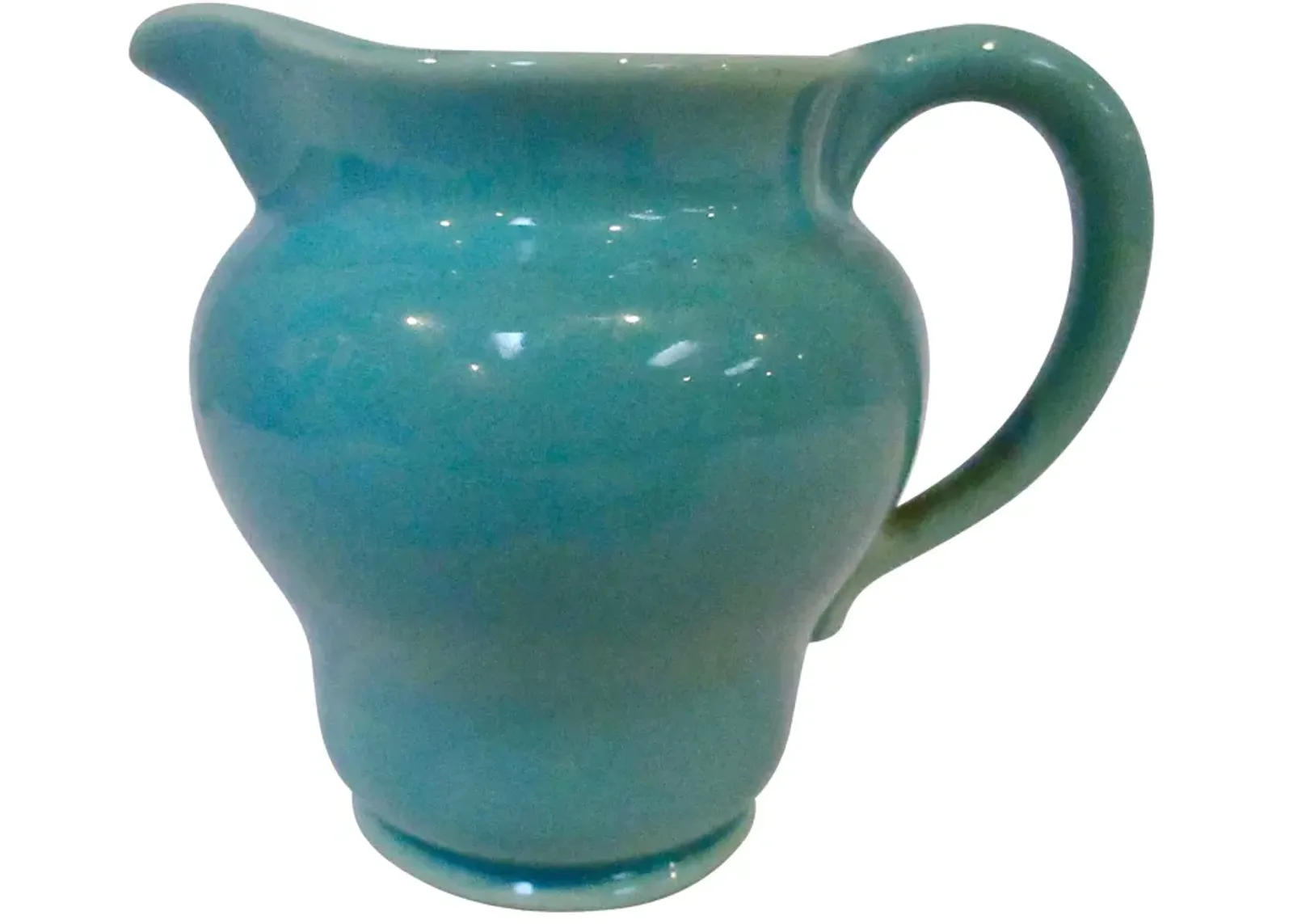 1930s California Pottery Jug - The Emporium Ltd. - Blue