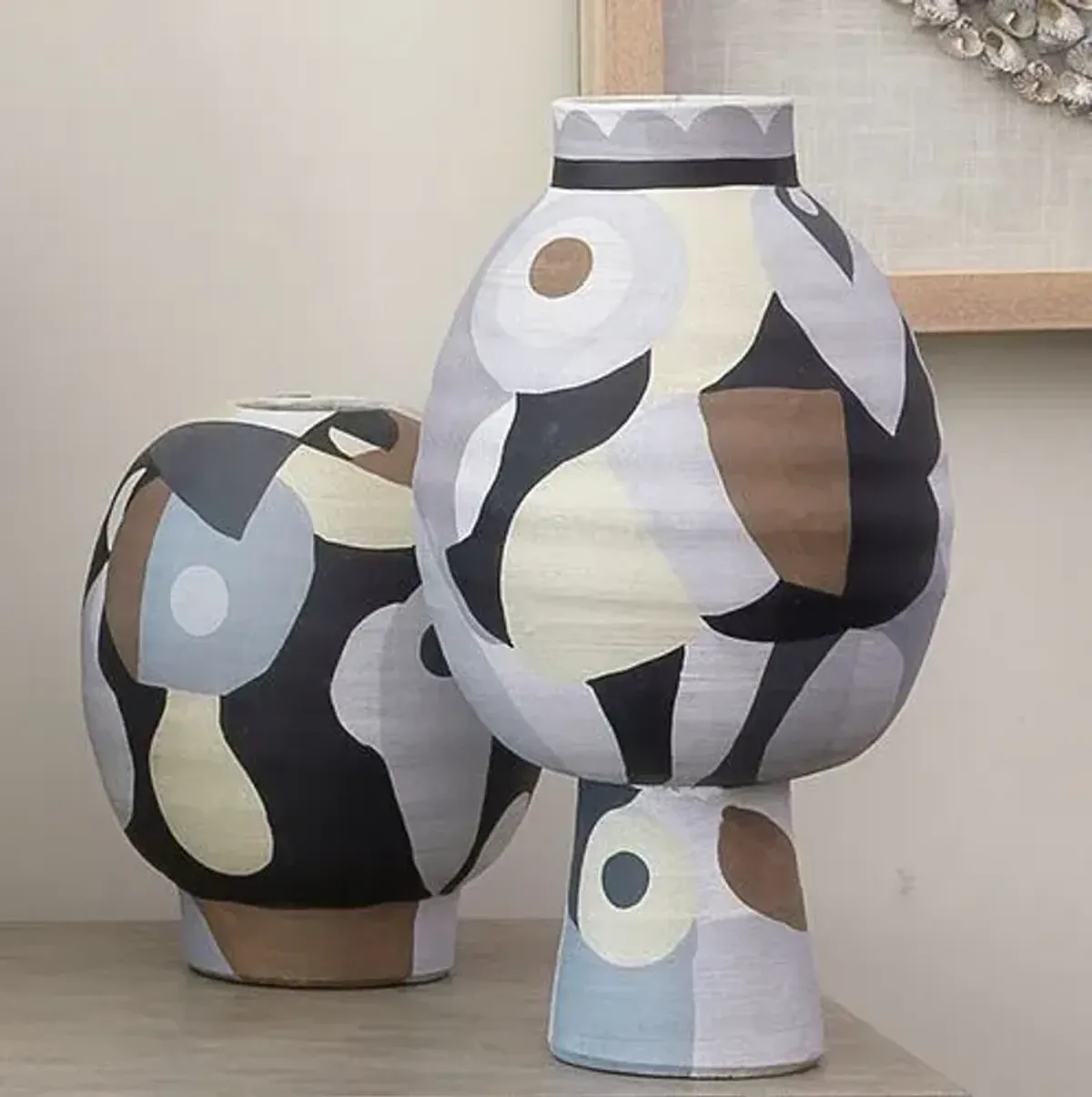 Pablo Vase - Neutral - Jamie Young Co.