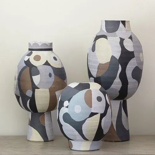 Pablo Vase - Neutral - Jamie Young Co.