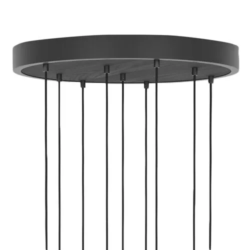 Nine Sphere IV Pendant - Graphite/Black - Tala Lighting