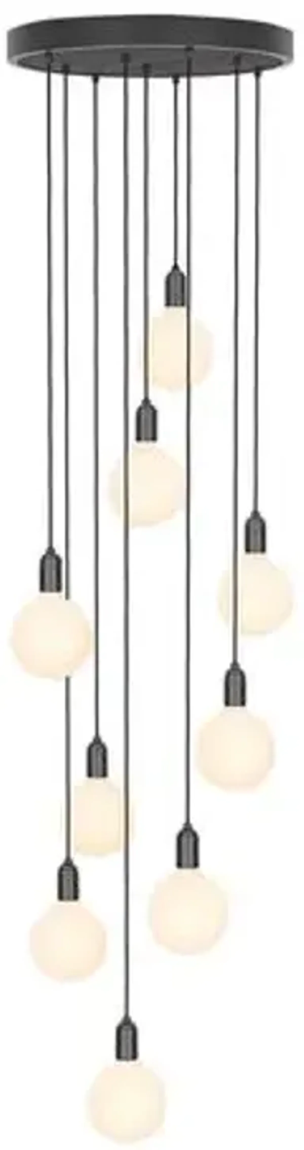 Nine Sphere IV Pendant - Graphite/Black - Tala Lighting