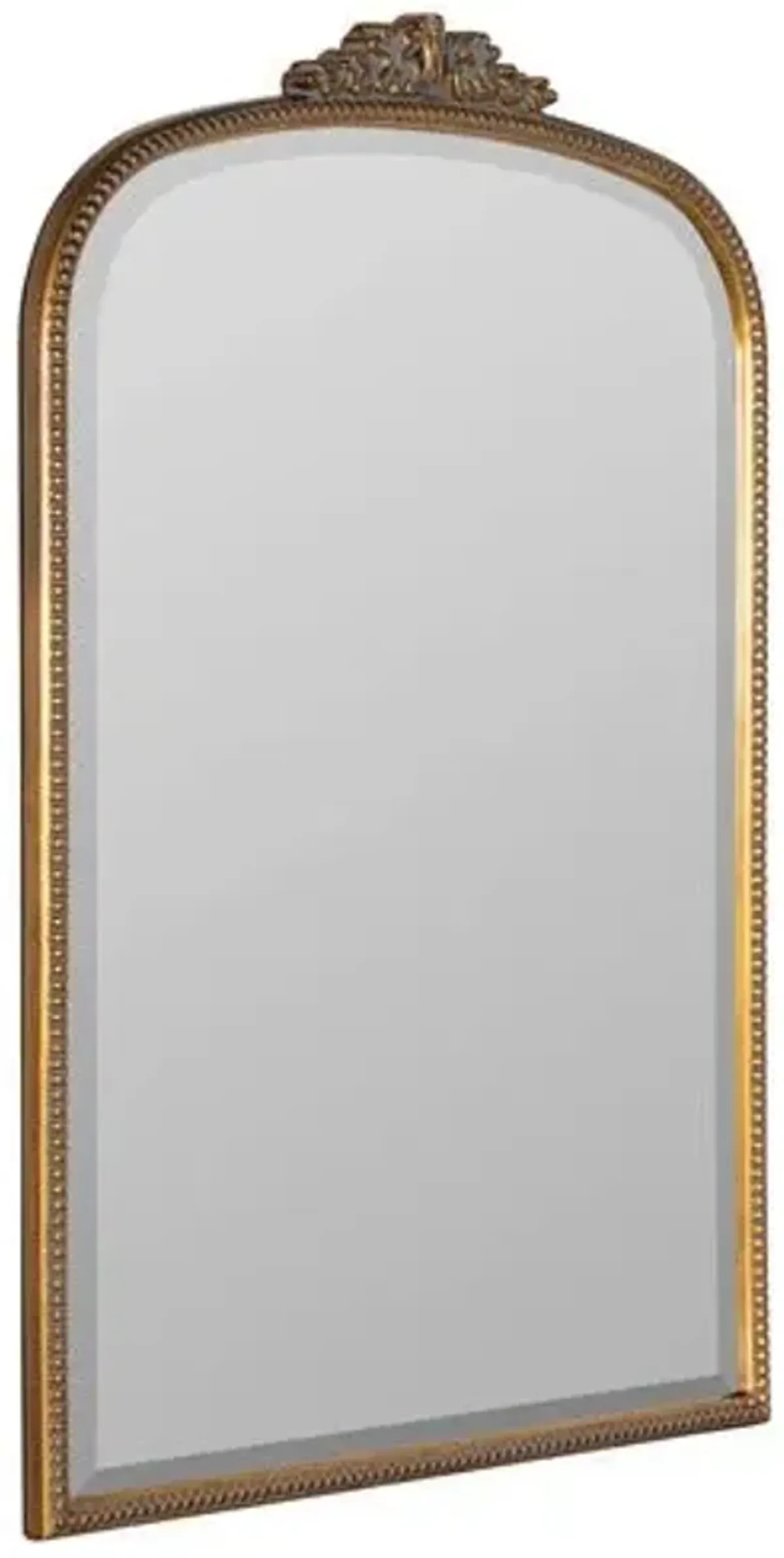 Bridgitte Ornate Large Wall Mirror - Antiqued Gold