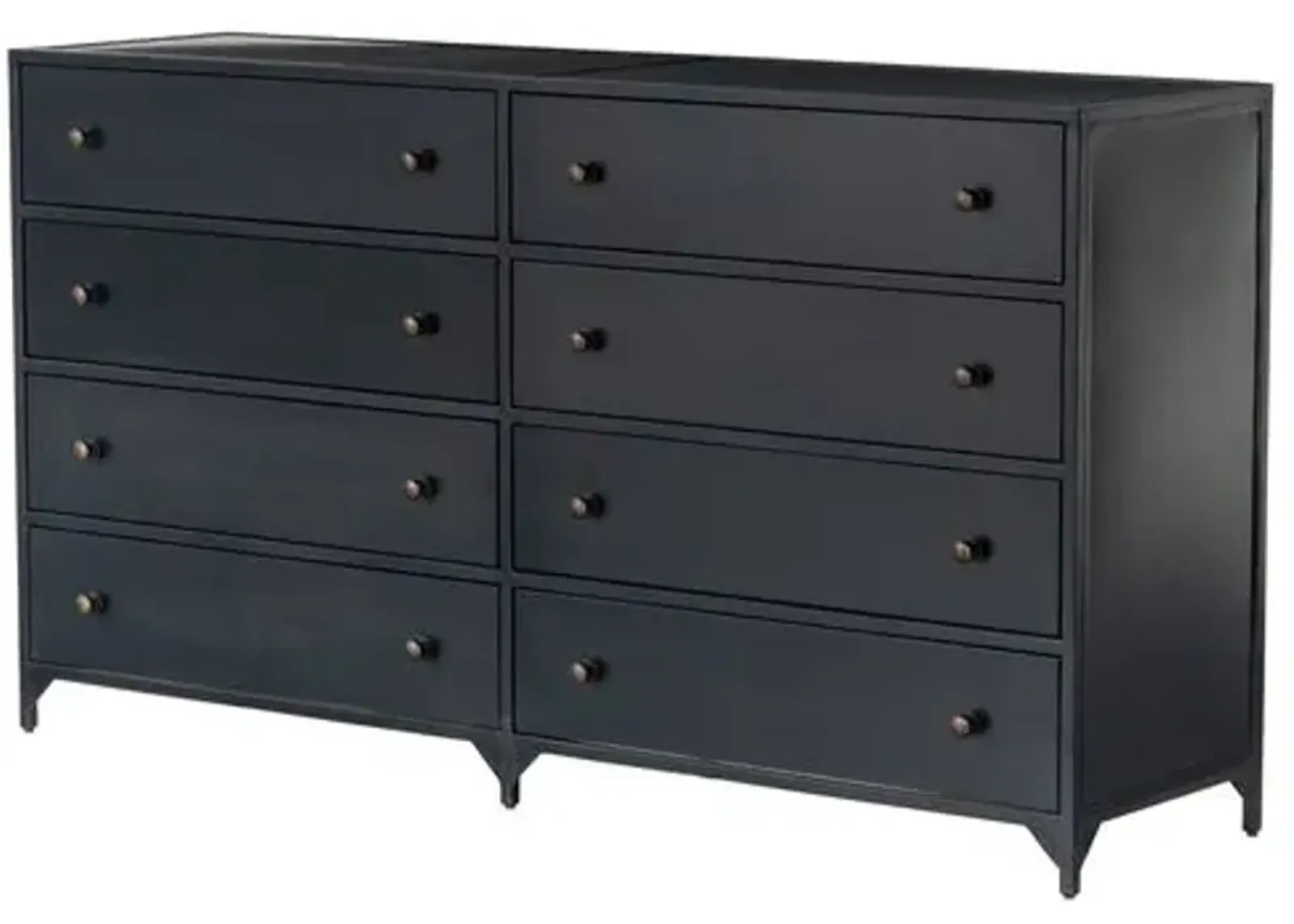 Philipe 8-Drawer Dresser - Black