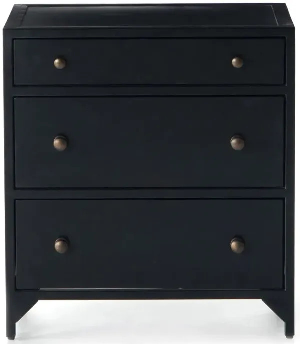 Coraline Small Nighstand, Black